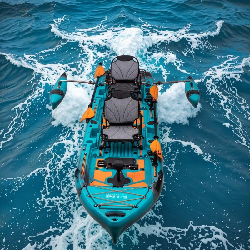 Fishing Kayak Paddle - 2 Person 3 Modular Waterproof Paddle