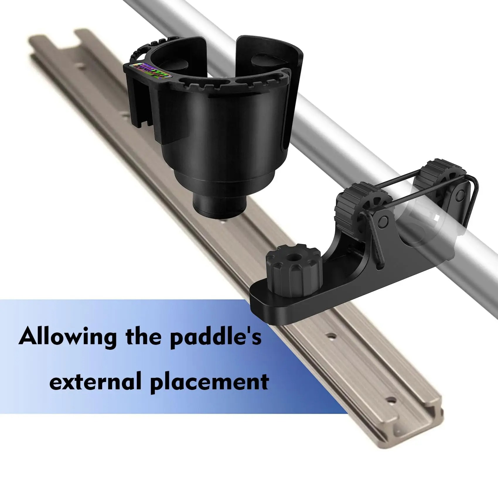Kayak Paddle Holder Track Moun - Fishing Kayak Cart 评论和价格